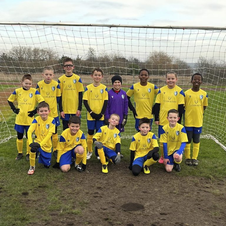 Canvey Island kids in goal